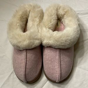 Dearfoams Chloe Soft Knit Womens Clog Slippers SIZE 7-8